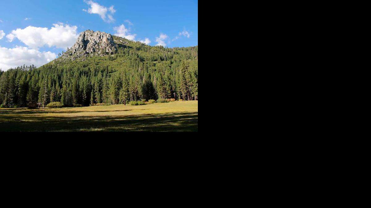 If you’re up for an 8-mile round trip with a climb that will give you a workout, you can go all the way from Iceberg Meadow, shown here, to pretty Boulder Lake.
