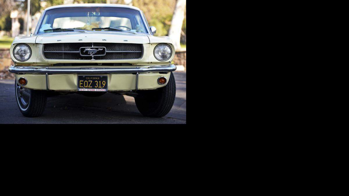 
Merced resident Bev Garrett’s 1965 Ford Mustang.
