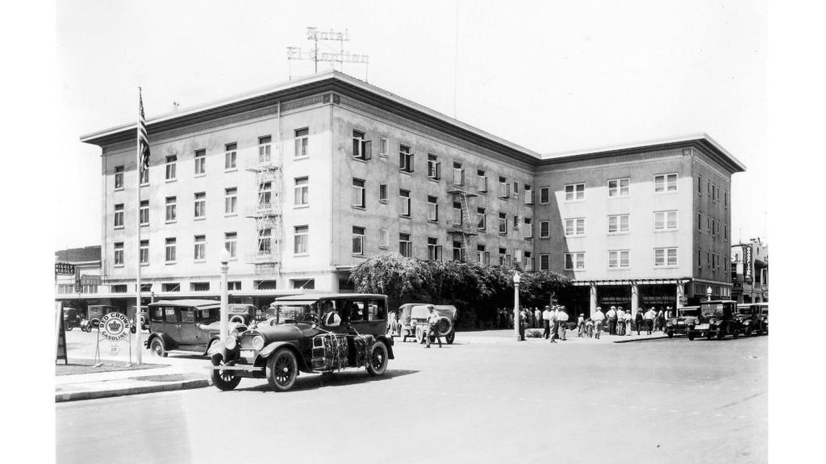 The 2017 Merced County Historical Society cover features El Capitan Hotel on the northwest corner of Main and M streets in Merced.