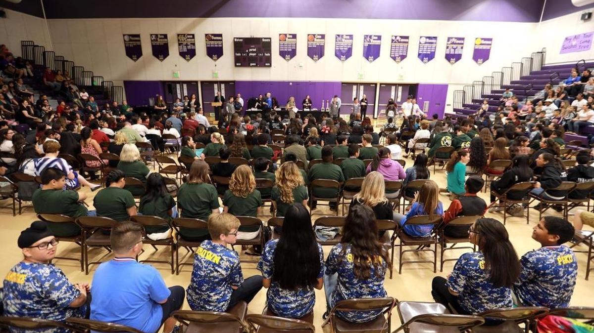 Family and friends gathered for the 2017 Merced County Academic Pentathlon Awards at Livingston High School on March 16.