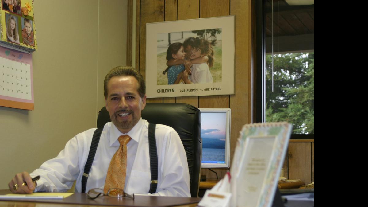 
Livingston Union School District Superintendent Henry Escobar, seen in February 2010 when he announced he would retire after 38 years with the 2,600-student district, had among the highest educator pensions in the region in 2014. 
