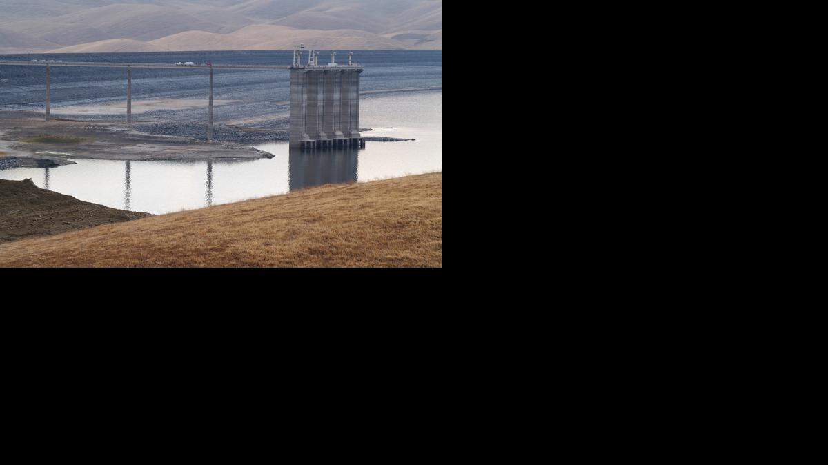 
San Luis Reservoir low water levels were at 19.3 percent or 160 feet down on Oct. 30, 2014.
