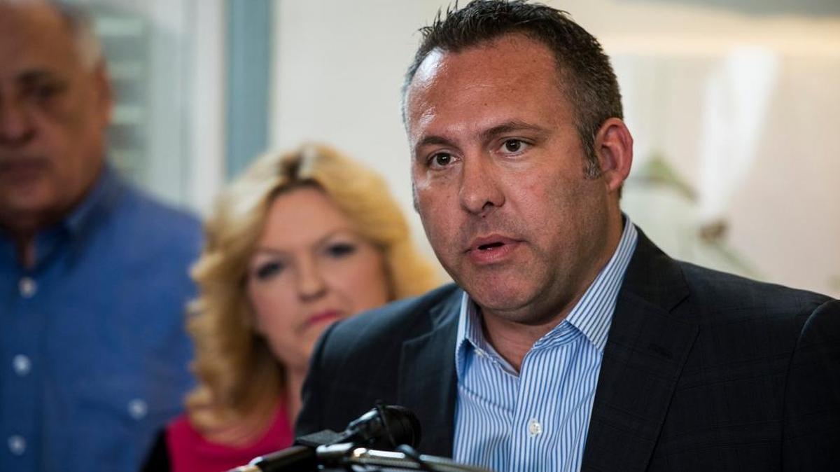 A document obtained by the Los Angeles Times shows a request submitted by Assemblyman Adam Gray, D-Merced, seen here in April 2016, for an audit of the state’s climate change agency was drafted by a top oil-industry lobbyist.