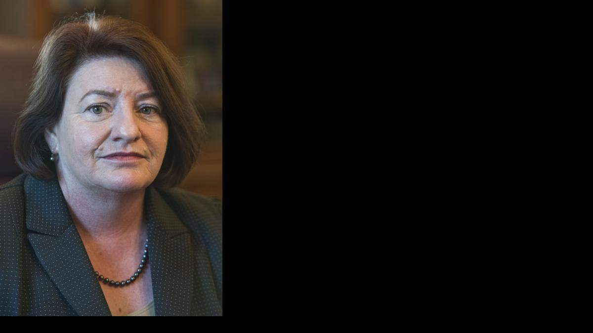 Assemblywoman Toni Atkins, D-San Diego on Thursday, Jan. 23, 2014 at her office in Sacramento, Calif.
