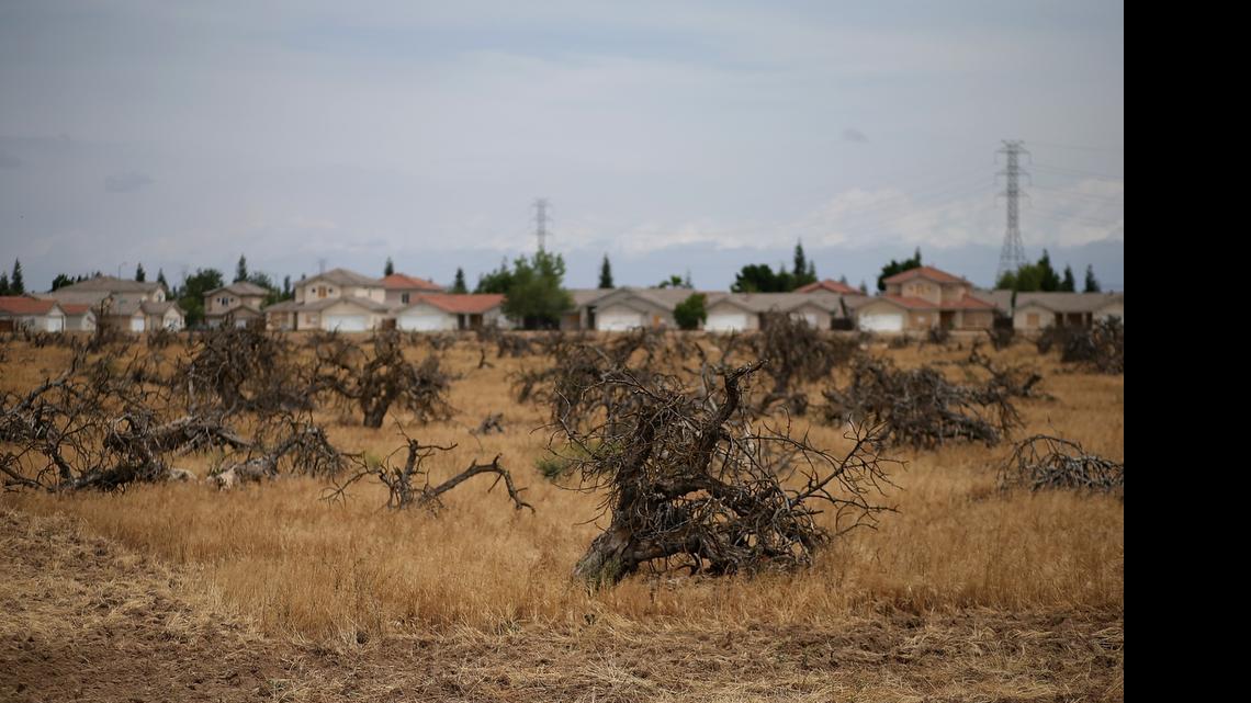 Merced irrigation district releases reservoir water to farmers