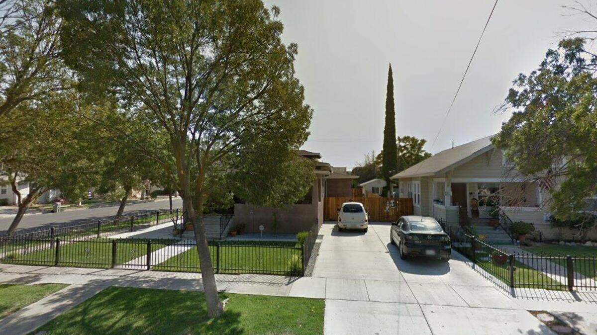 House on 200 block of J Street