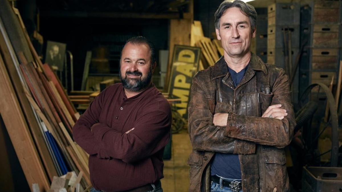 The hosts of the History Channel series “American Pickers,” Mike Wolfe, right, and Frank Fritz, are coming to California in March to film their search for valuable memorabilia and antiques.