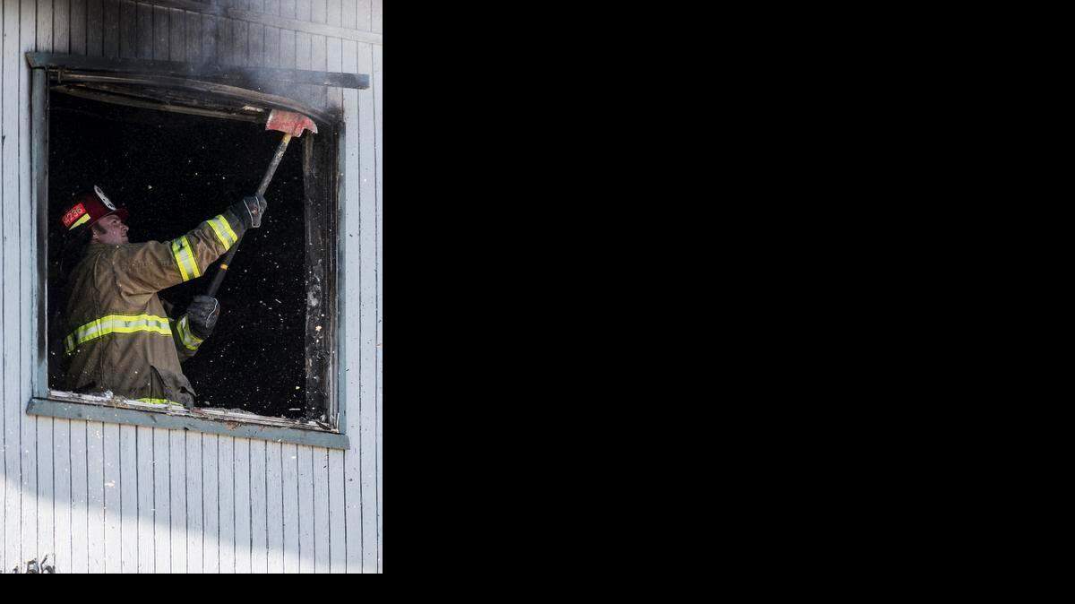 
Fire crews respond to an apartment fire at 1155 Willow St. in Atwater on Wednesday. According to California Department of Forestry and Fire Protection Capt. John Slate, the fire destroyed four units and displaced 14 people.
