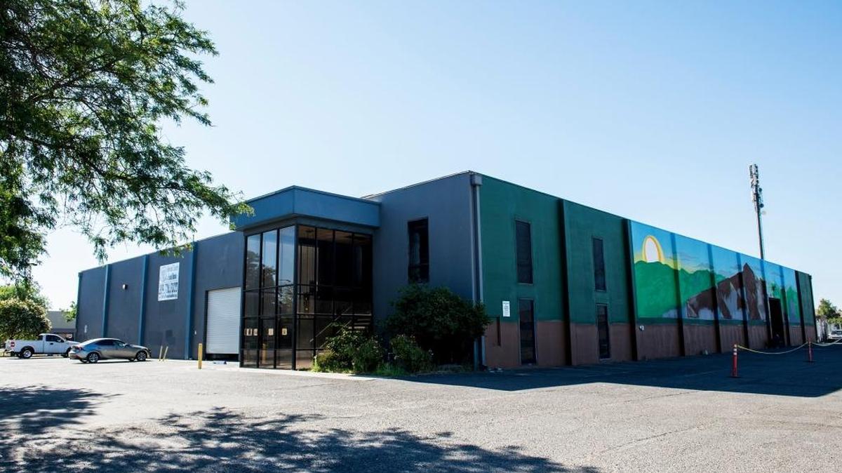 The Merced County Food Bank located at 2000 West Olive Ave. on Friday in Merced.