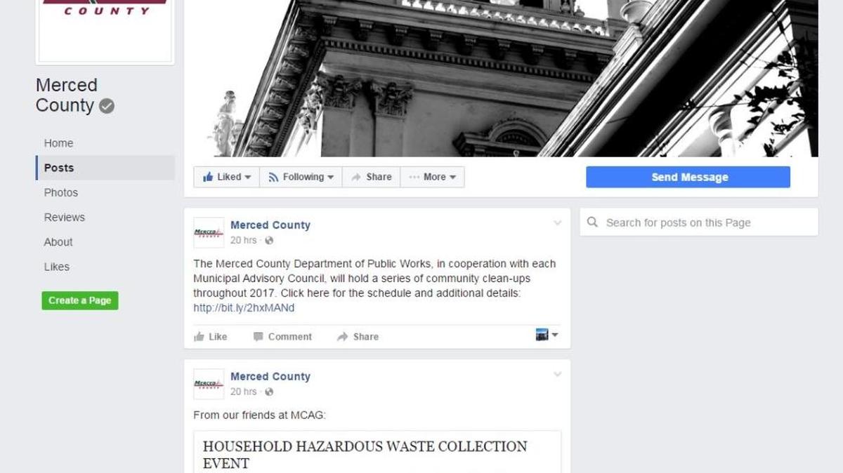 Merced County is launching official profiles on various social media platforms in an effort to expand its audience and share county information.