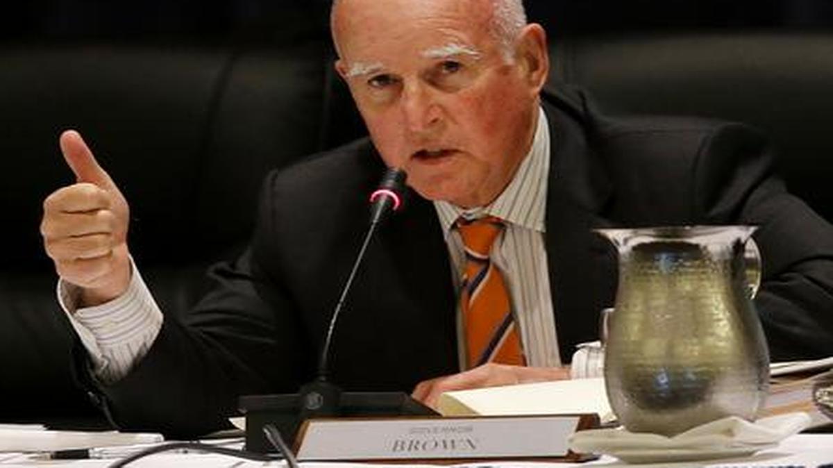
Gov. Jerry Brown 
