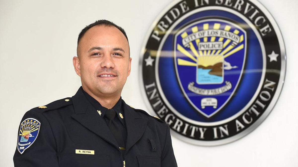 Los Banos Police Commander Ray Reyna, Jr.