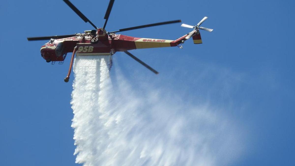 Air attack crews were being called in on a fire in Mariposa County July 5.