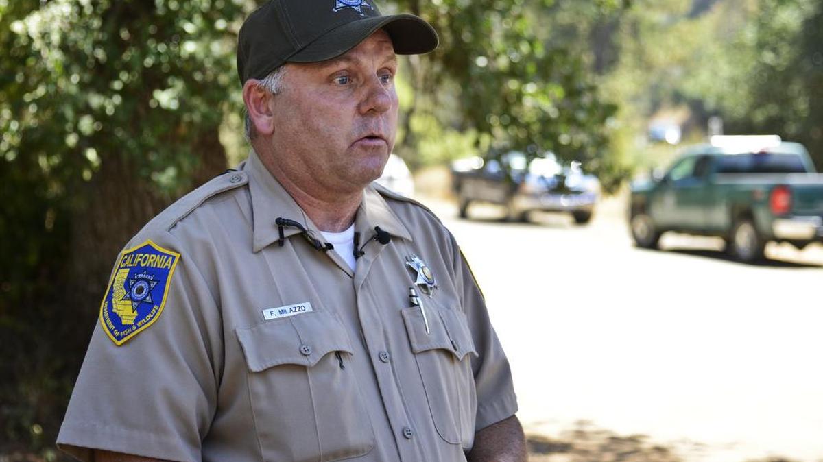 
Frank Milazzo, the game warden for Mariposa County, describes how a Midpines resident fought off a bear Thursday.
