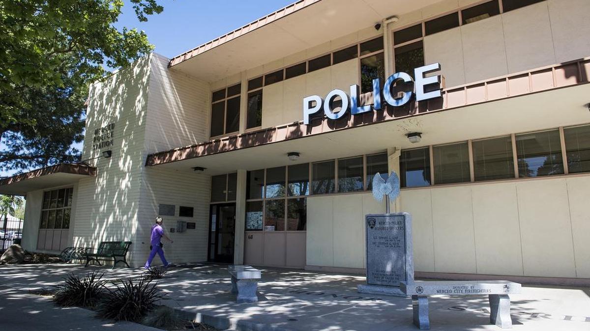 The current Merced Police station located at 611 West 22nd Street in Merced, Calif., Tuesday, April 5, 2016.
