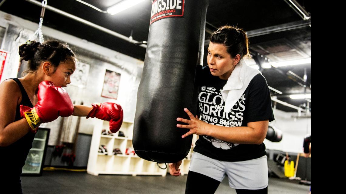Medical assistant shares love for boxing with youth in Livingston