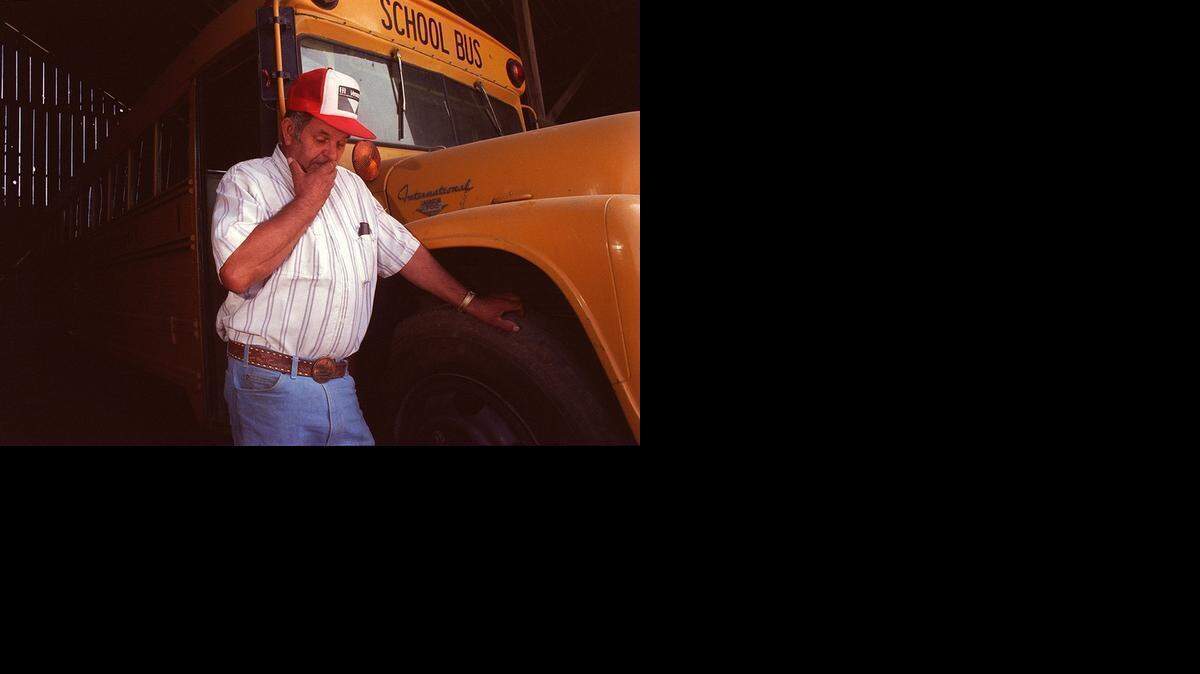 
Four years after he retired in 1988, Ed Ray paid the school district $500 for the bus in which he and the 26 children were kidnapped. 
