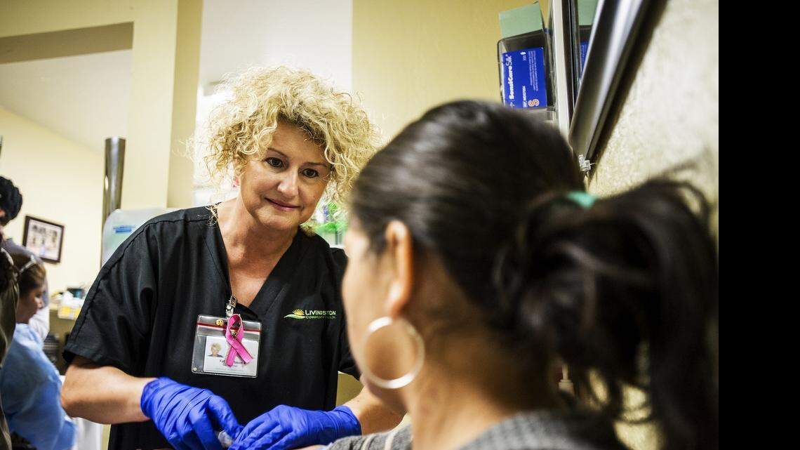 Health fair in Livingston provides free exams to the medically underserved