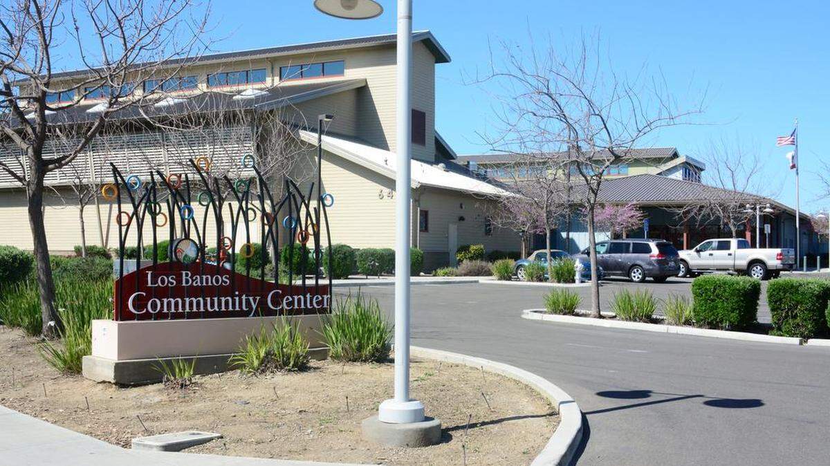 The outside of the Los Banos Community Center at 645 7th Street on Tuesday April 3, 2018.