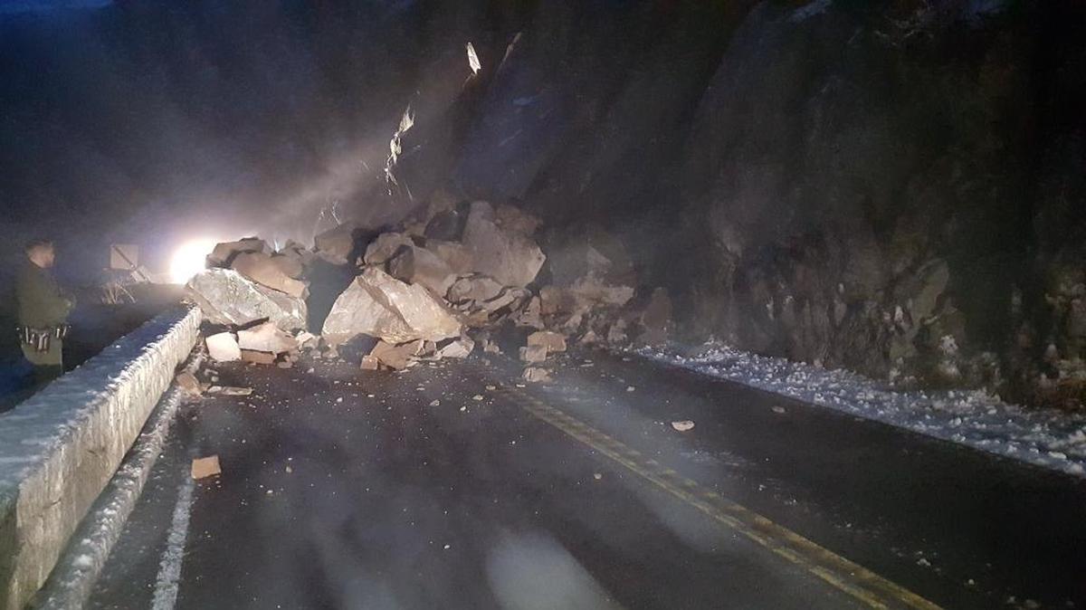 A rockfall occurred on El Portal Road (Highway 140) in Yosemite National Park about 5:45 a.m. Thursday. The entrance reopened Saturday.