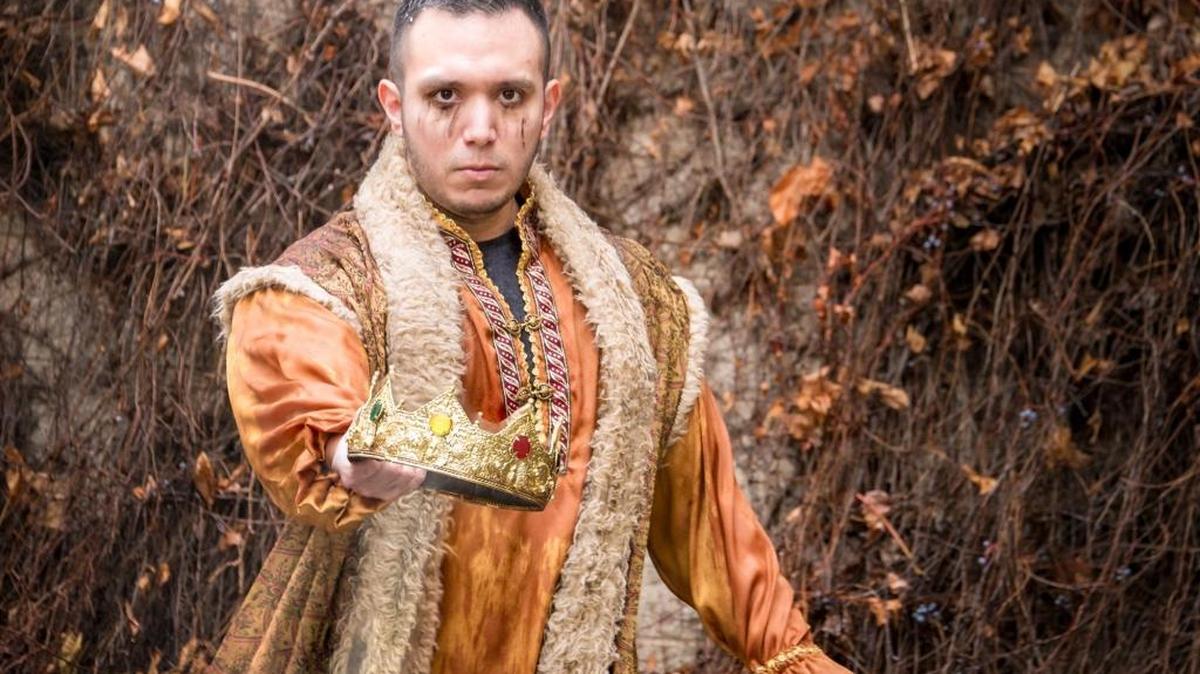 Greg Ruelas plays the titular king in Merced Shakespearefest’s “Richard II” for a single performance at 7:30 p.m. Saturday at Merced Multicultural Arts Center, 645 W. Main St.
