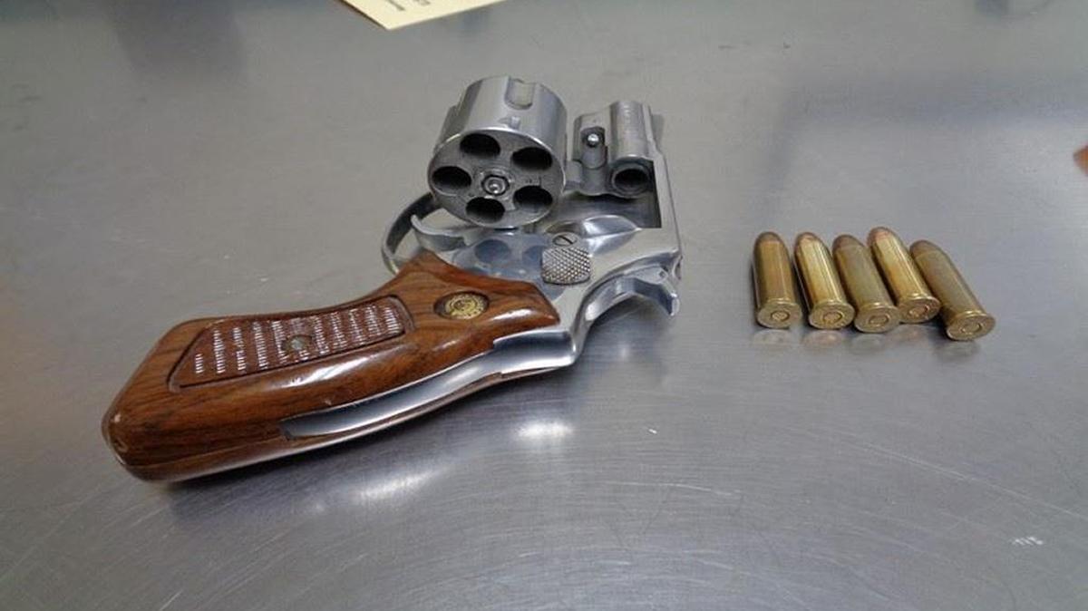 A routine taillight violation traffic stop ended early Sunday in Merced with three suspected suspected gang members in jail and the seizure of a loaded firearm, the Merced Police Department reported.