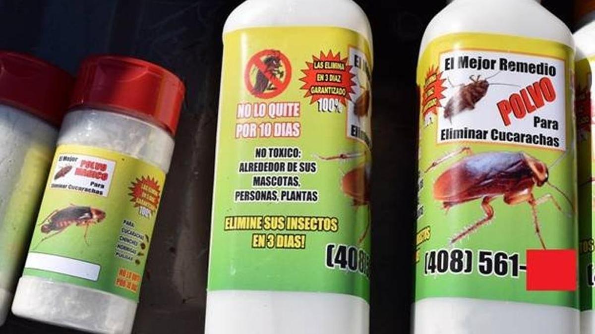 The powder had been advertised in Spanish-language magazines, on social media platforms including Facebook, and on business cards that were left on doorsteps under the names of “El Mejor Remedio” or “El Mejor Polvo,” the Merced County District Attorney’s Office has said.