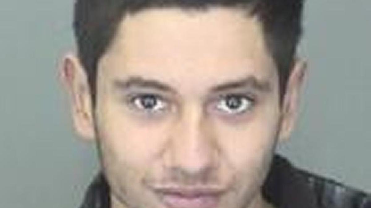 Esteban Ezrre, 21, was arrested Saturday after a brief foot chase with police, authorities said.