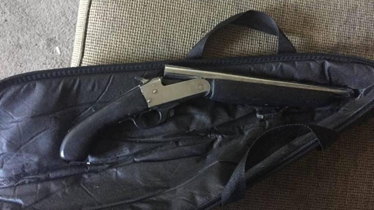 Merced police seized busted several guns, including an AR-15 rifle and 12-gauge sawed-off shotgun, from alleged gang members in two separate incidents Wednesday, the Police Department said in a news release.