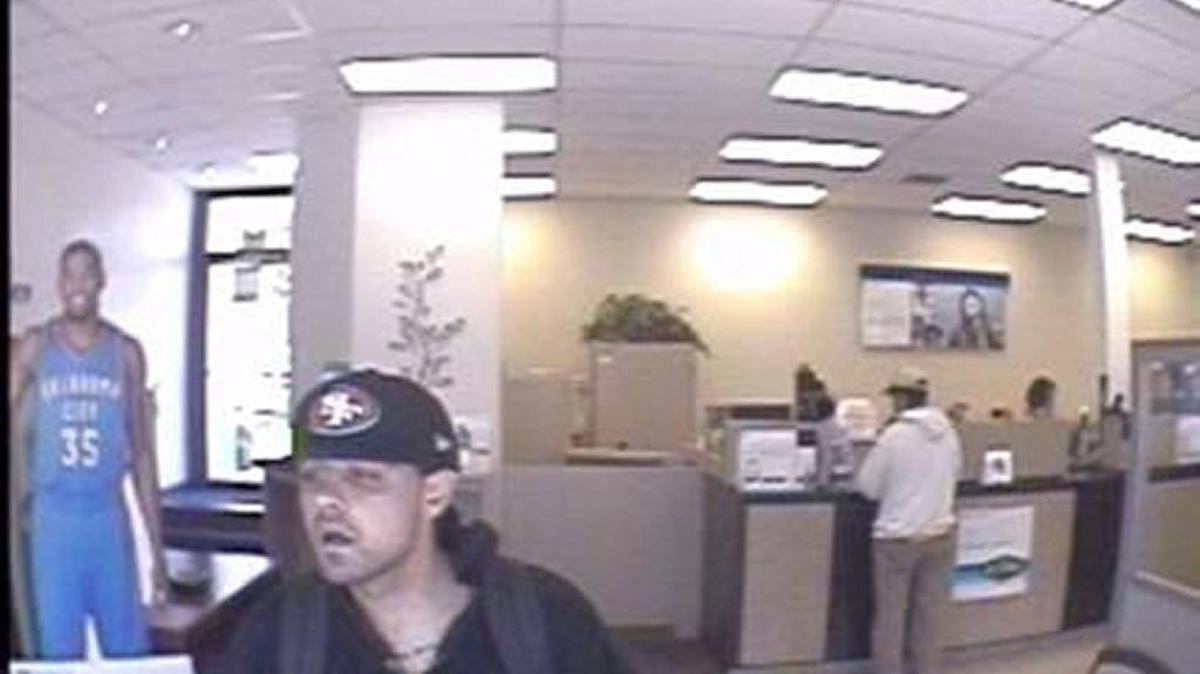 
Atwater police on Tuesday released a security-camera image of a man suspected of robbing a bank last week.

