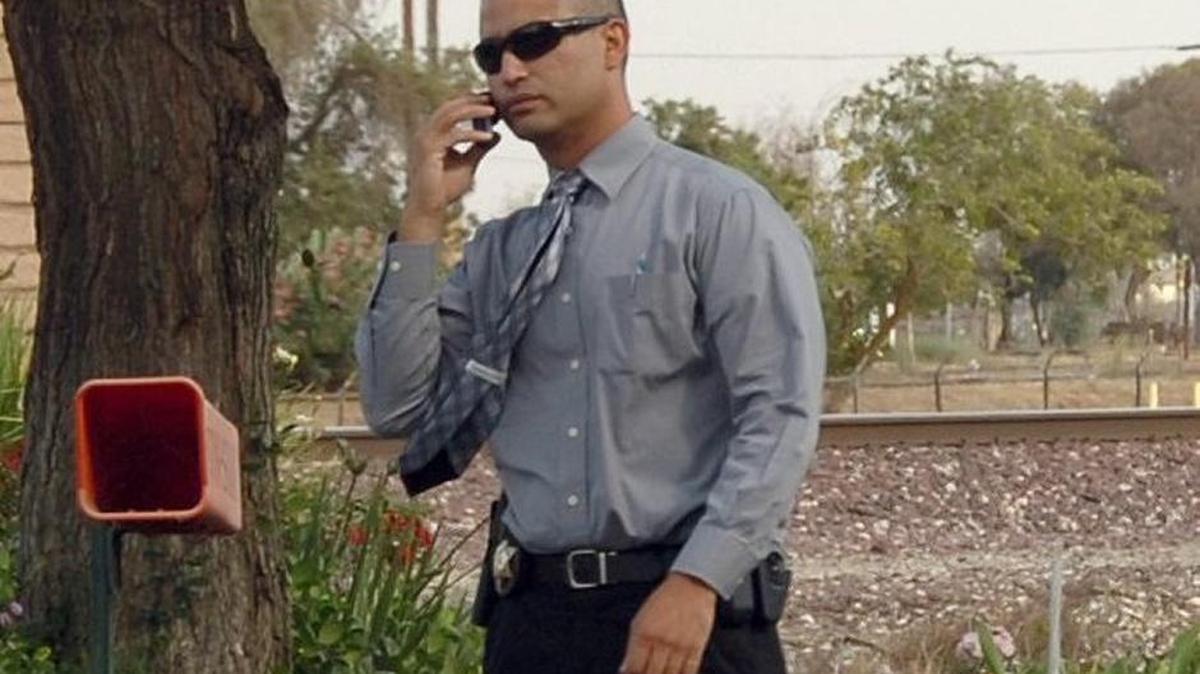 Deputy Alex Barba, pictured here in 2009, was shot Thursday night in Delhi. The 16-year veteran of the Sheriff’s Office is expected to make a full recovery.