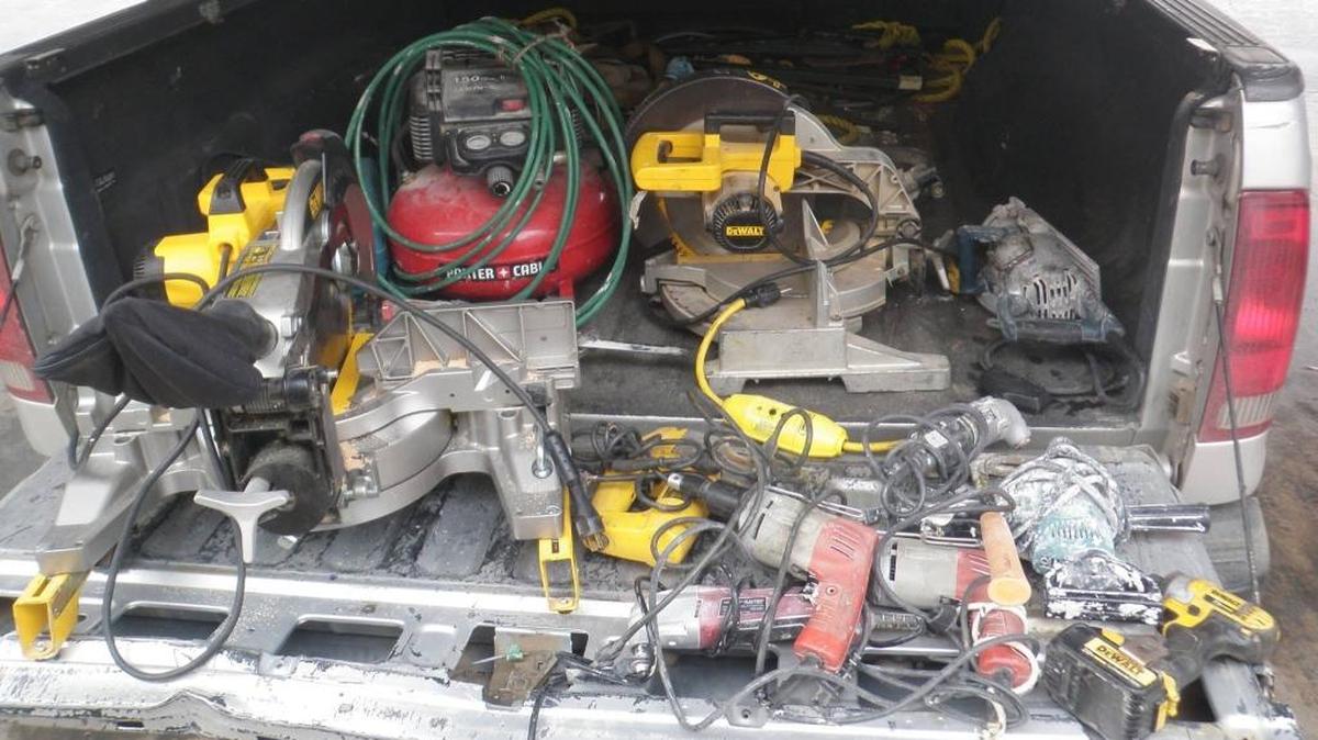 A 29-year-old Merced man has been arrested in connection with the alleged theft of about $2,700 in tools, the Merced Police Department reported.