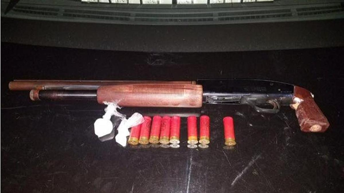 Officers from the city’s Gang Violence Suppression Unit searched a room at the Siesta Motel on Thursday night and found a modified shotgun in the room occupied by 31-year-old Juanita Miranda and 35-year-old Damian Lopez, who police described as a known gang member, officers said in a news release.
