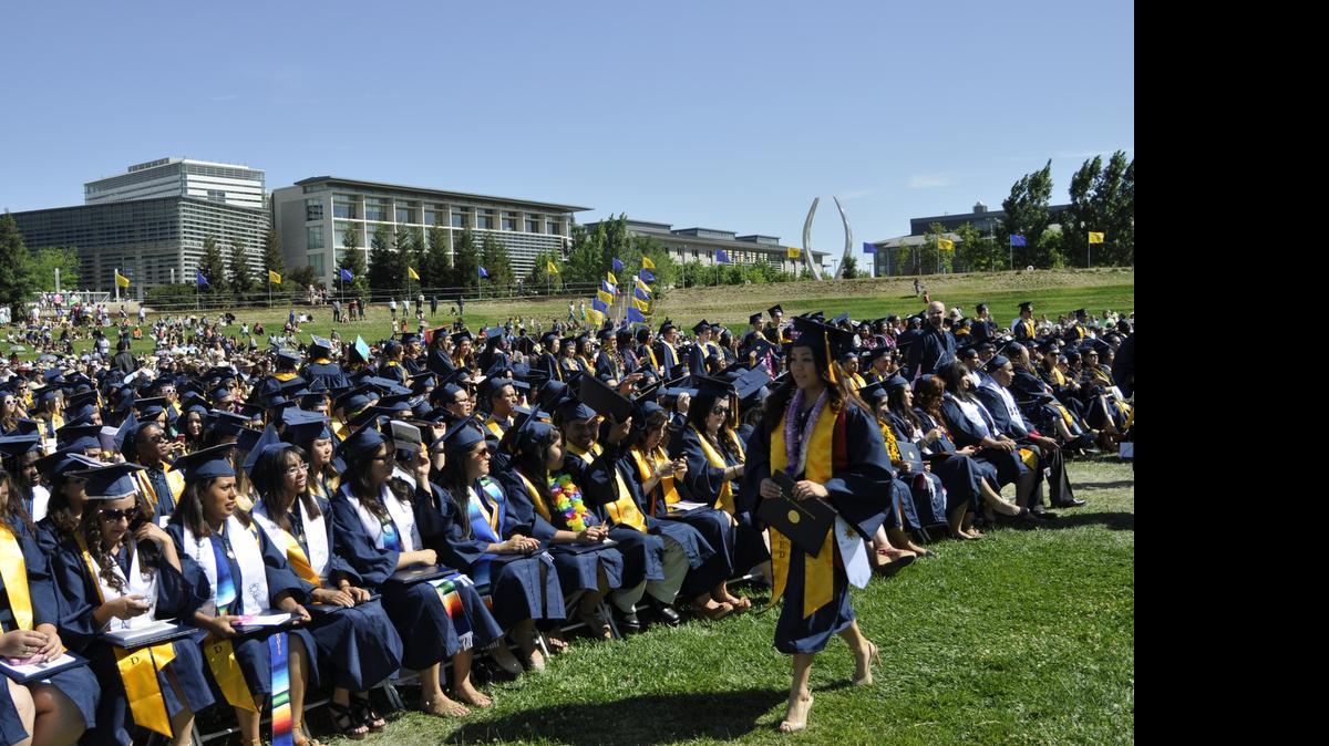 
Around 1,100 students graduated from UC Merced during last year’s ceremony. 
