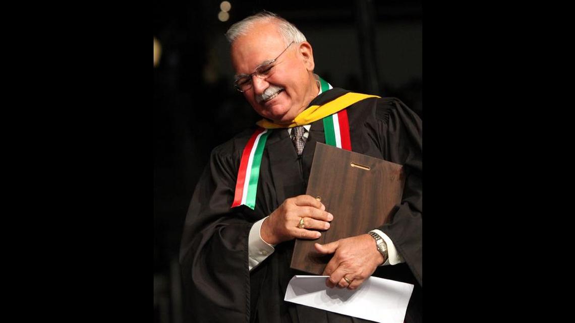 Longtime UC Merced supporter honored for distinguished service to education