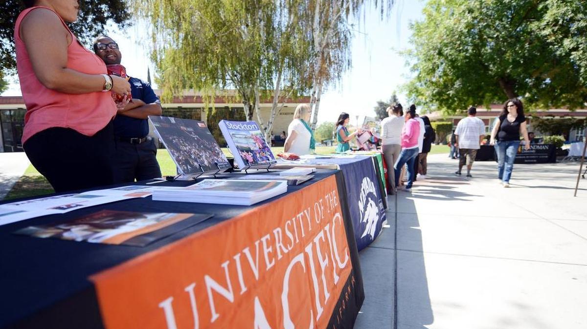 
Transfer Day at Merced College last year gave students a peek at four-year universities. This year’s version is set from 9 a.m. to 1 p.m. Sept. 3 in the college’s main quad. 

