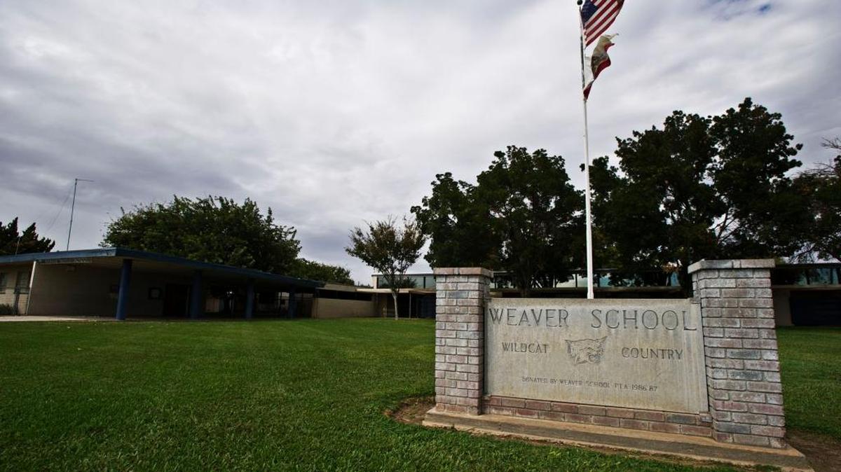 Weaver Middle School located at 3076 E. Childs Ave. in Merced, Calif., seen here on Sept. 25, 2014.