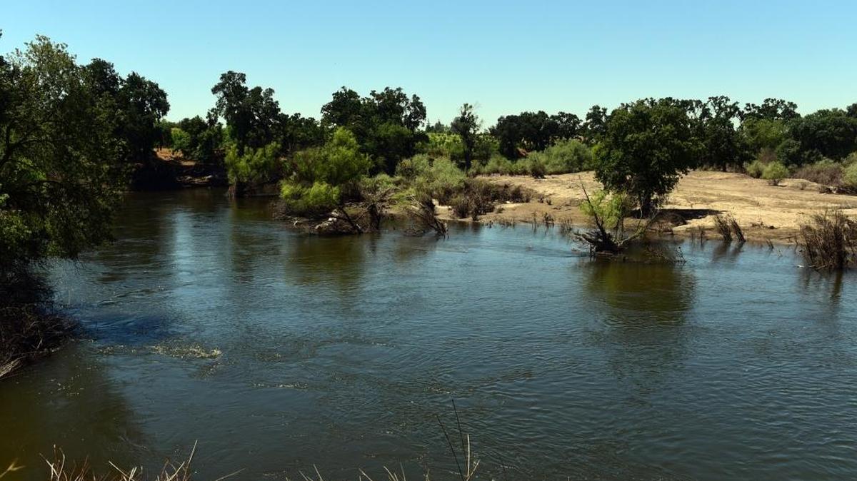 The Merced River near Riverdance Farms in Livingston on Monday, May 22, 2017.