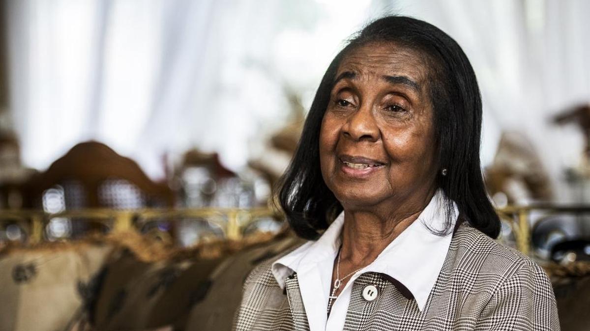 Merced resident Yvonne Davis reflects on her life at her home in Merced. Davis is grand marshal of Monday’s Martin Luther King Jr. parade in Merced.