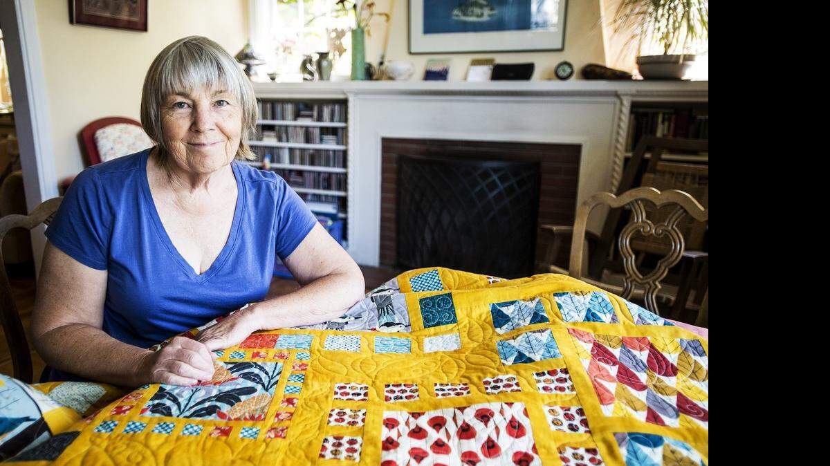 
Vicky Eisenhart’s quilts will be available at a fundraiser benefiting victims of sexual and domestic violence.
