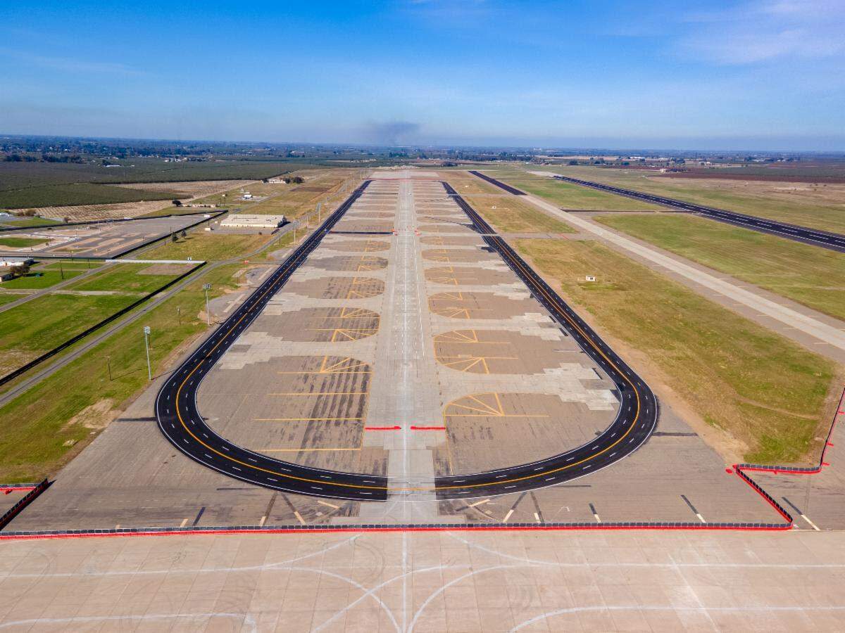 Merced County leaders say the $2.1 million expansion of the self-driving car testing site at Castle Commerce Center is now complete after months of construction.