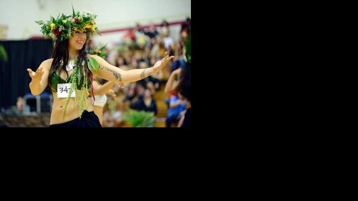 
Gabriella Valdivia, 27, of Richmond performs during the 36th annual Kiki Raina Tahiti Fete at Golden Valley High School in Merced on Saturday. Polynesian culture was celebrated with dance, music, food and fun.

