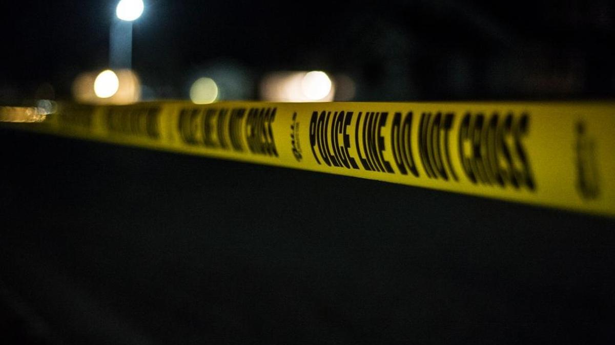 Police tape secured around two Sun-Star reporters.