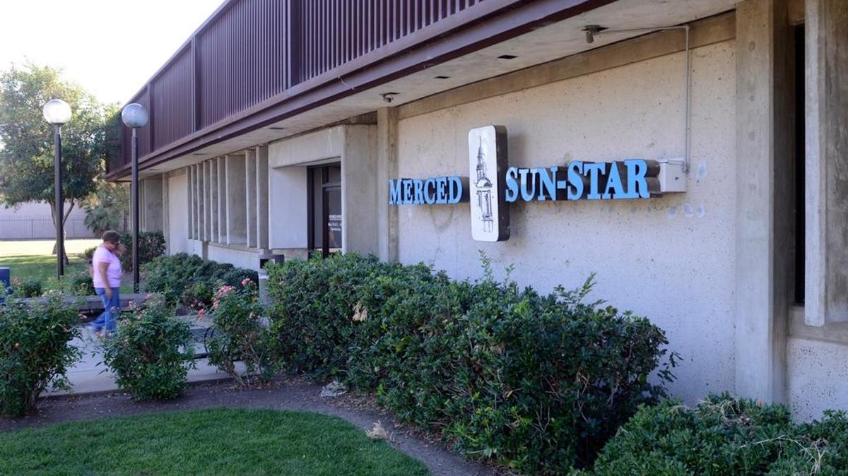 The Merced Sun-Star building, at 3033 G St., is a potential site for new Merced Police Department headquarters.