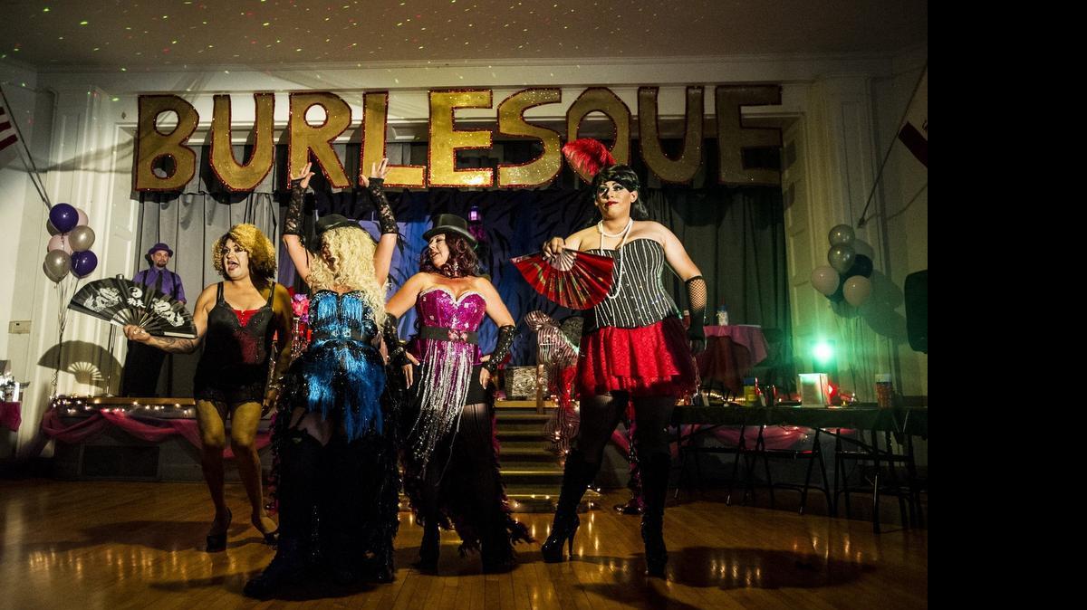 
Performers open the show during the 3M Quad-County Pageant at the Merced Women’s Club House in Merced on Saturday.
