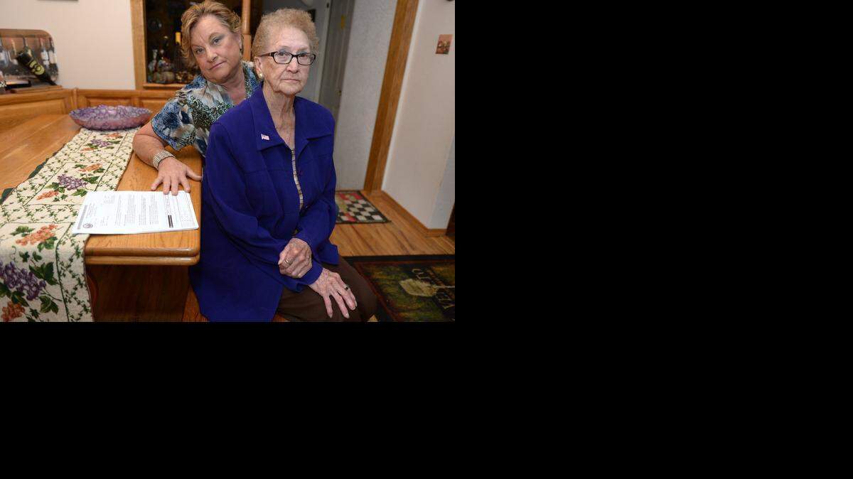 
Debera Fathke says her mother, Fay Fernandez, 81, front, was misled to obtain veterans benefits for an apartment at Standiford Place. The Department of Veteran Affairs now wants her to repay $47,000 because the benefits were intended for assisted living, which Standiford Place doesn’t provide.
