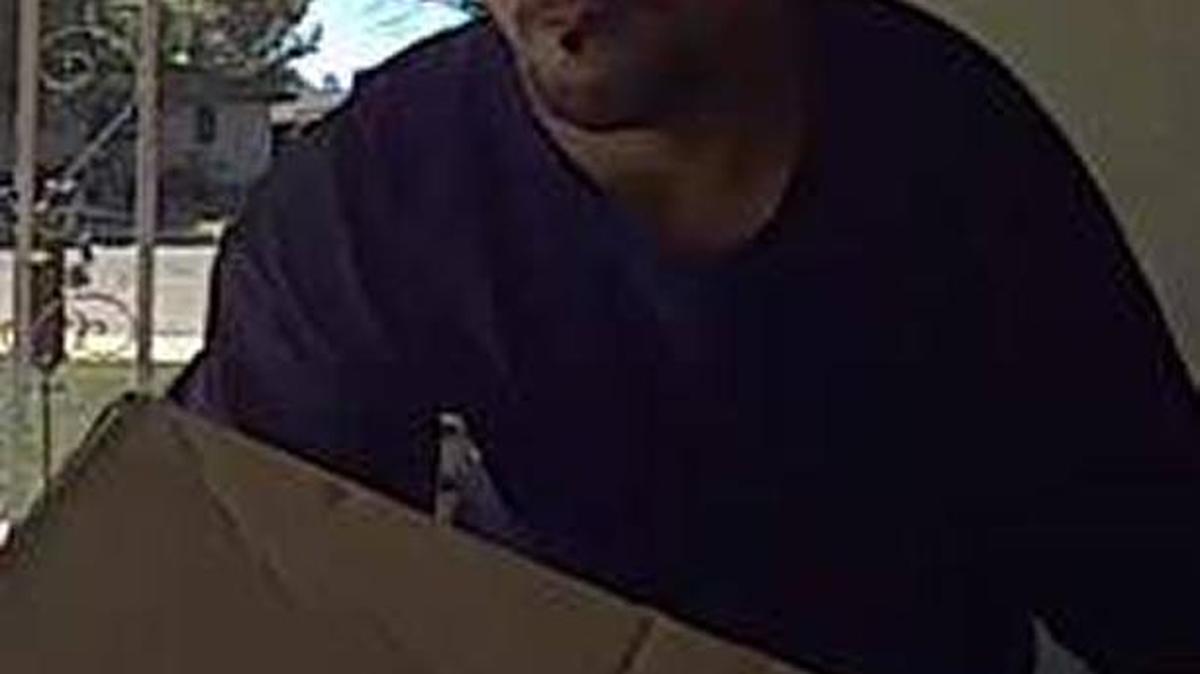 Atwater police are seeking the public’s help in identifying a package thief caught on surveillance video footage. The man was caught on camera stealing a package from a victim’s doorstep on May 12. Anyone who has information about this person is asked to call Atwater police Detective Anthony Cardoza at 209-357-6293. Callers can remain anonymous.