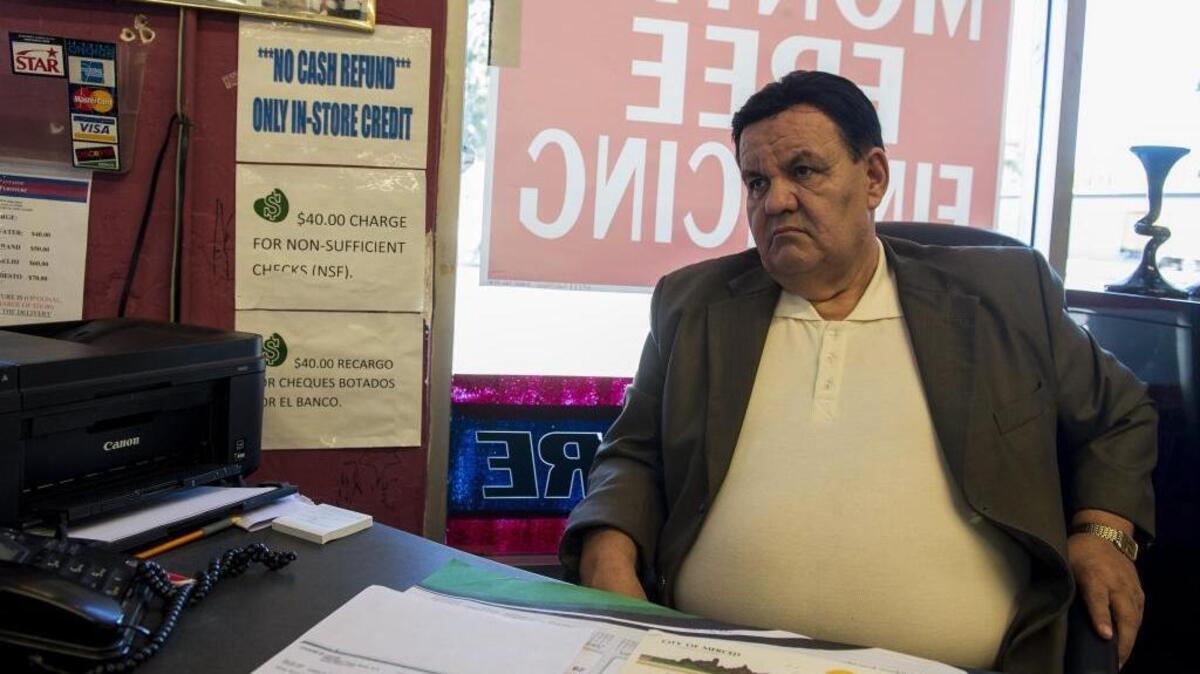 David Flores, president of Familia Flores Inc., speaks about money he says he is owed by Lakisha Jenkins, a Merced City Council candidate and tenant of Flores’, on Wednesday, Oct. 5, 2016. Jenkins was arrested Tuesday for a felony warrant from Stanislaus County.