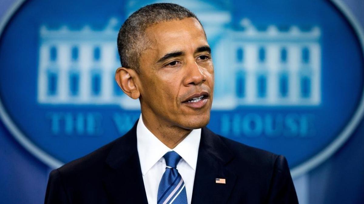 President Barack Obama speaks in the White House briefing room in Washington, on Thursday, June 23, 2016, about the Supreme Court decision on immigration. A tie vote by the Supreme Court is blocking the plan, which plan that sought to shield millions living in the U.S. illegally from deportation.