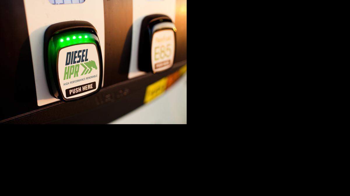 
Diesel HPR, made from 98 percent recycled plant and animal  fats and oils, is being introduced at 18 Propel Fuels pumps in Sacramento, the Bay Area and Fresno. 
